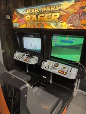 Star Wars Racer Arcade Machine Free Play Coin Op Arcade Game Sega Faulty Broken