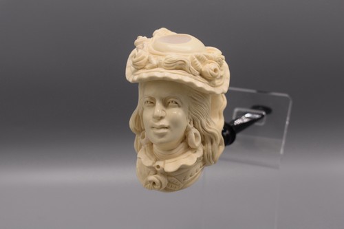 Victorian lady figure pipe - victorian,