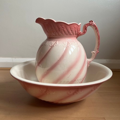 Antique pitcher jug and - antique,