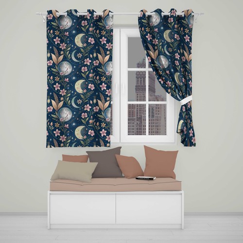 Blackout eyelet curtains - eyelet,
