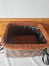 Fostanfly Dog Car Booster Seat Compatible with Small Dog Breeds Up to 15 LBS