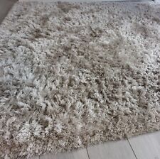 Dunelm Rug Jewel Shaggy Natural 200cm X 200cm