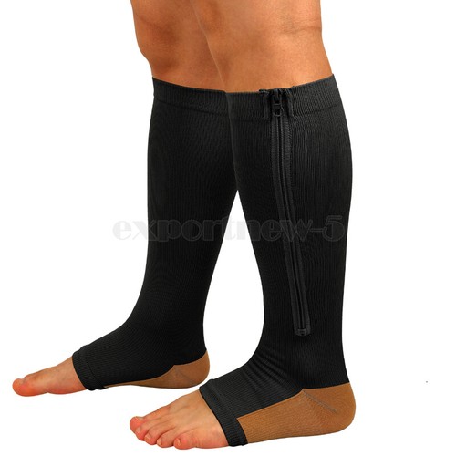 Copper zip compression - zip, socks