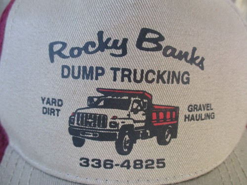 Rocky banks dump truck service - rocky,