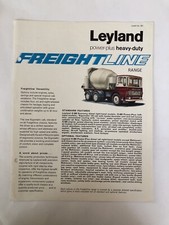 Leyland feightline range - leyland,