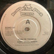 Evelyn Thomas Sorry, Wrong