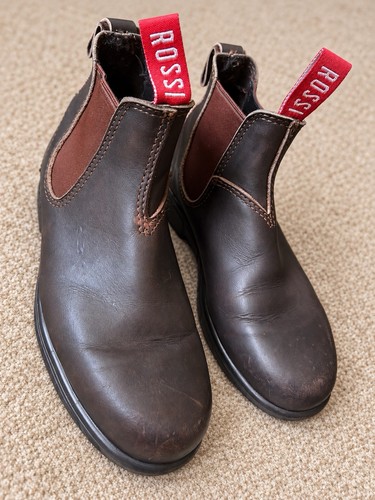 Genuine rossi brown leather - genuine,