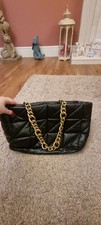 Zara Large Black Quilted