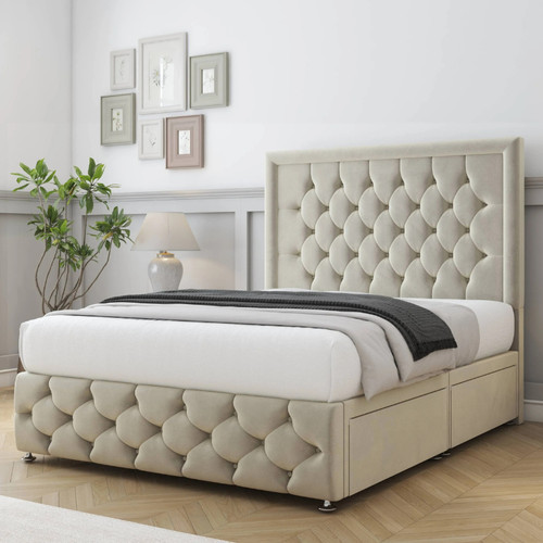 Luxury chesterfield divan - luxury,