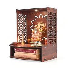 Wooden Temple for Home Pooja