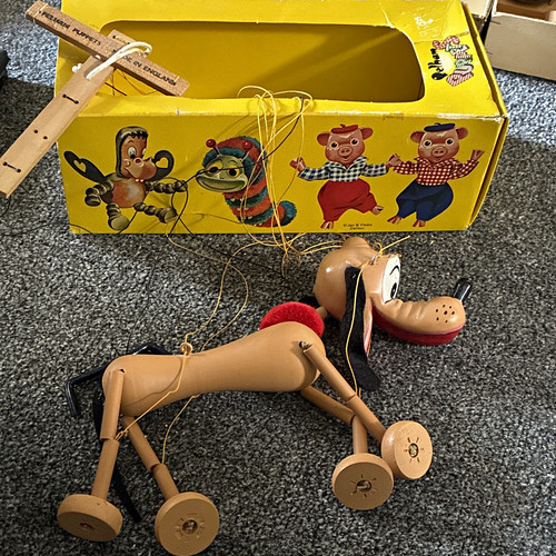 Vintage pelham puppets pluto - pelham,