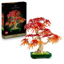 LEGO Botanicals Japanese Red Maple Bonsai Tree Artificial Plant Set 10348