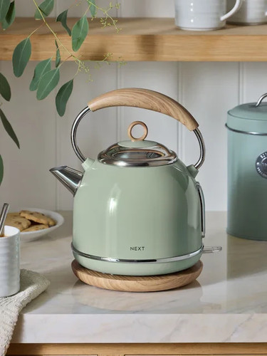 Sage green malvern kettle - malvern, 1.7l