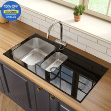 Sinkoro Kitchen Sink 1.5 Bowl