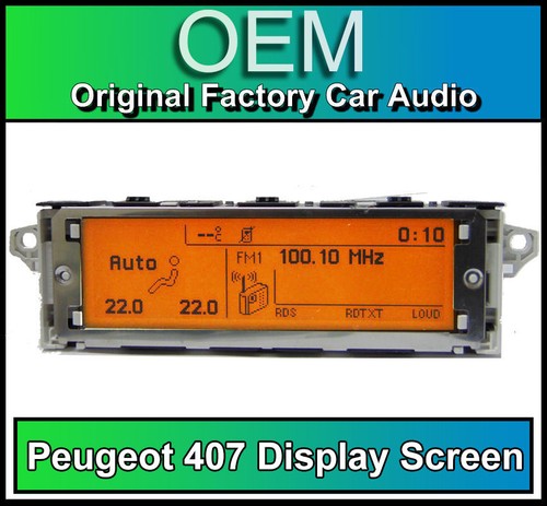 Peugeot 308 display screen