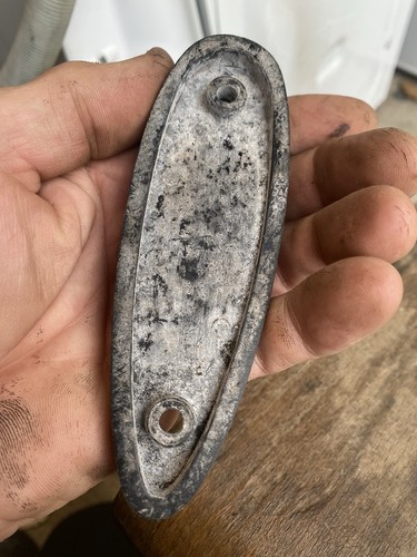 Winchester butt plate - butt, vintage
