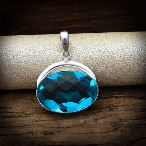 Delightful blue topaz - blue, gemstone