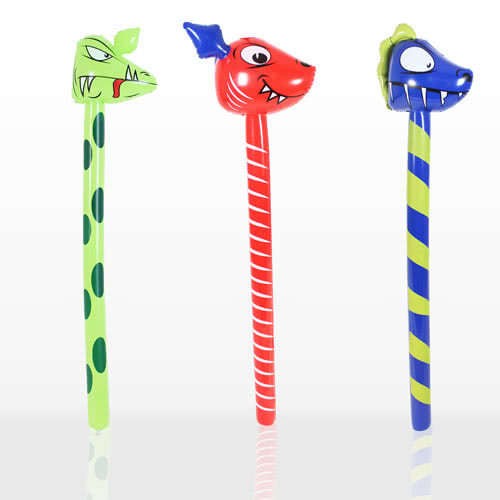 Inflatable dinosaur stick - inflatable,