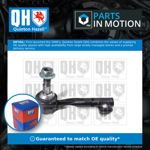 Tie track rod end - track, fits