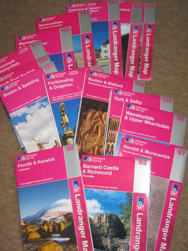 Ordnance survey landranger - ordnance,