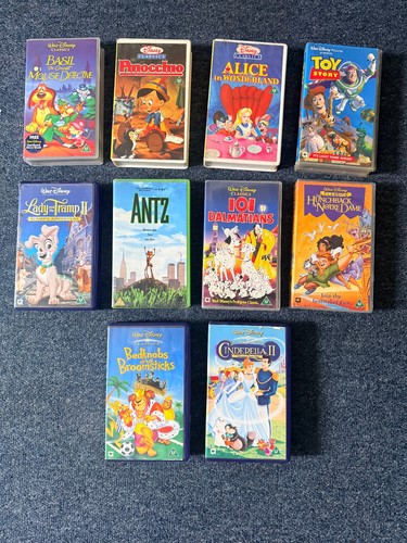 Walt disney vhs - walt,