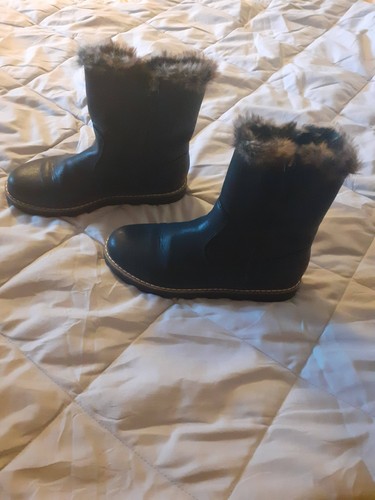 Next furlined girls boots - girls, size