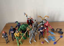 Marvel Action Figures Mixed Toys Bundle Job Lot Hasbro, Mattel Good Condition
