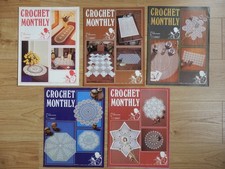 Vintage - 5 x Crochet Monthly