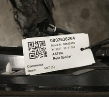 VAUXHALL ASTRA SPOILER ELITE NAV CDTI BITURBO S/S Silver  15-21