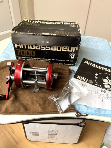 Vintage abu ambassadeur 7000 - vintage,