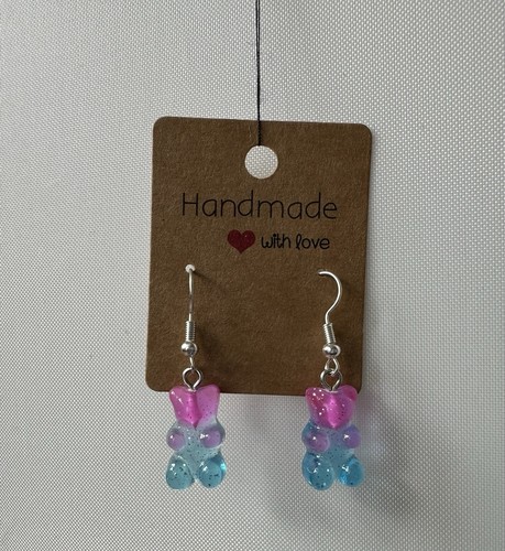 Gummy bear earrings - earrings,, and