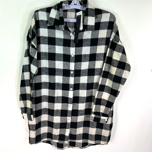 Zanzea women plaid black white - zanzea,