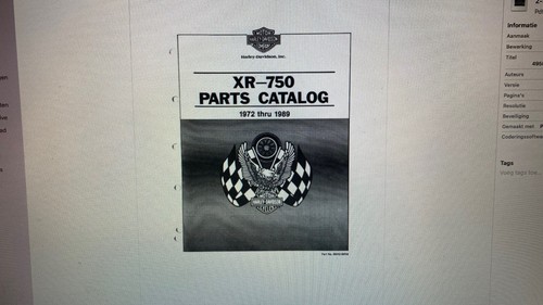 Harley davidson 750 - , xr-750