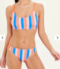 Matalan Stripe Bikini Size 12