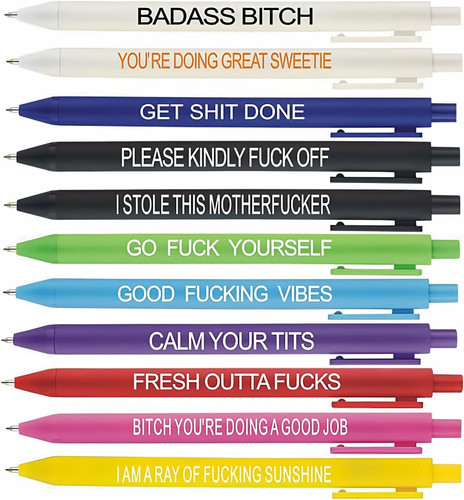 Cityhermit 11pcs funny pens - cityhermit,