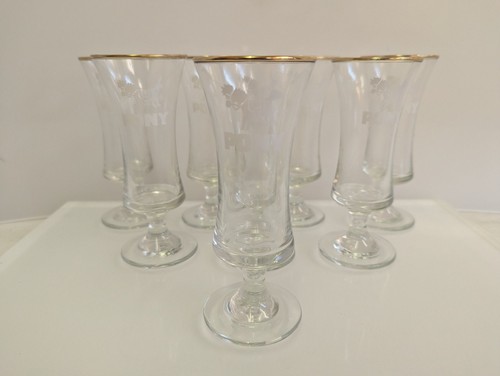 Pony design etched - clear, glass