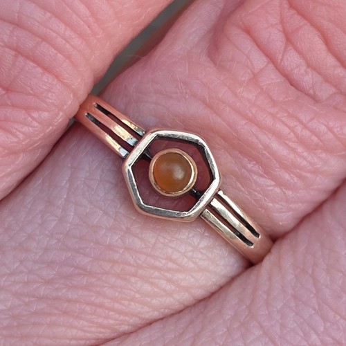 Antique art deco solid 9ct - deco,