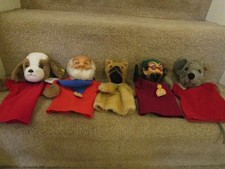 Steiff  5 vintage Glove Puppets