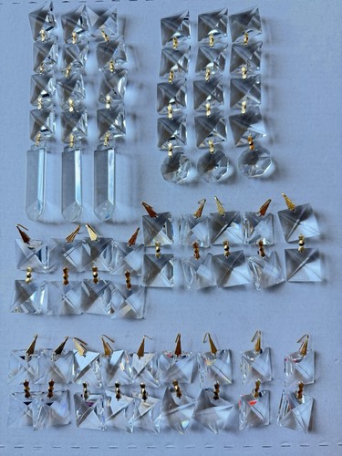 Vintage chandelier crystal - chandelier,
