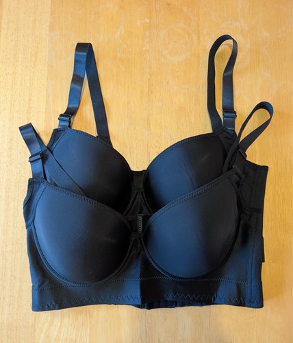 Black bra 38e never - black,
