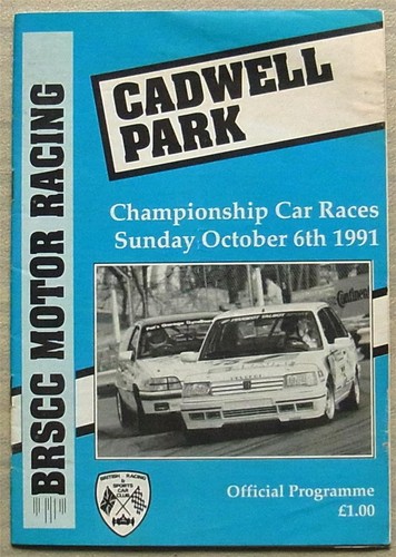 Cadwell park oct 1991 - park, 6