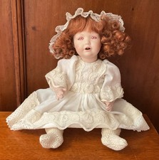 Modern Kestner German Made Bisque Head Doll 9.5”