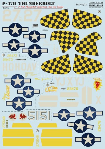 47d thunderbolt - p-47d,