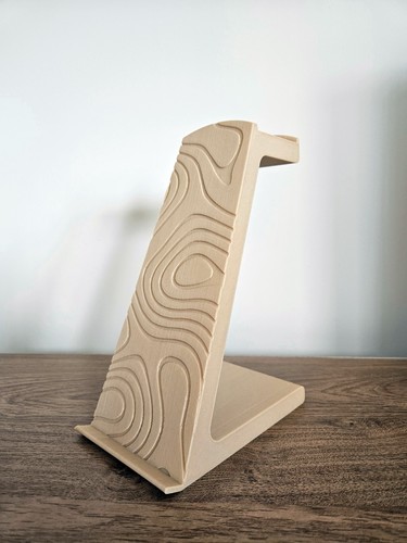 Topographic phone stand - 1,