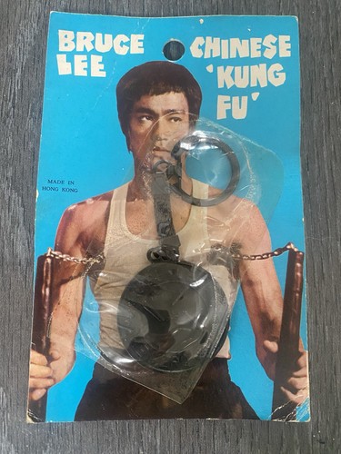 Bruce lee vintage key - key, ring