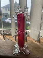 Antique Art Nouveau Cranberry
