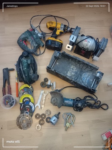 Mixed job lot used - job, power