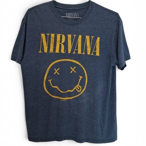 Mens nirvana shirt - nirvana, size