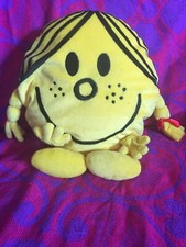 RARE 2017 Mr Men Little Miss Sunshine plush Pyjamas Pjs Case Soft Toy