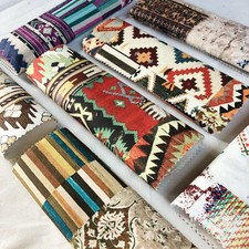 Quirky Tribal Patchwork Velvet